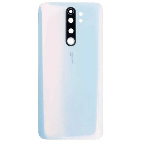 задняя крышка для xiaomi redmi note 8 redmi note 8 2021 черный aa Задняя крышка для Xiaomi Redmi Note 8 Pro, цвет белый - премиум, 1 шт.