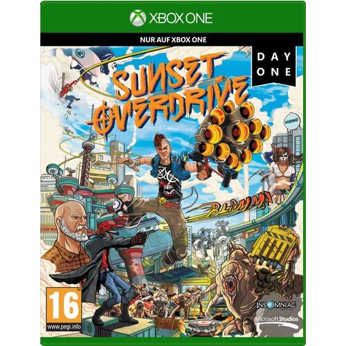 Игра Sunset Overdrive - Day One Edition для Xbox One xbox игра square enix outriders day one edition
