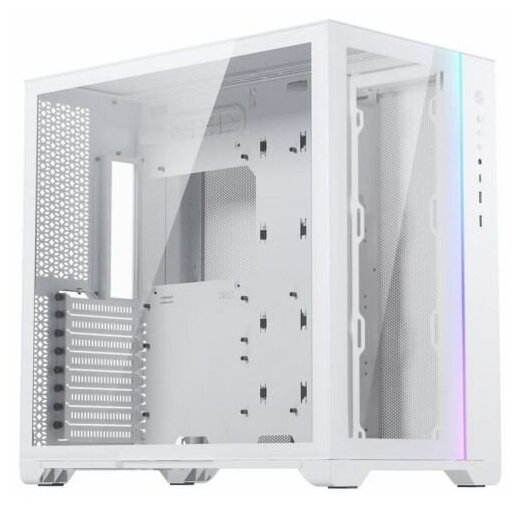 Корпус MagniumGear NEO Qube 2, White, Dual System, ARGB Strip, боковая и передняя панель Tempered Glass, Mid-Tower / MG-NE620Q_DWT02_RU