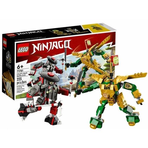 Конструктор LEGO Ninjago Битва роботов Ллойда EVO 71781-L