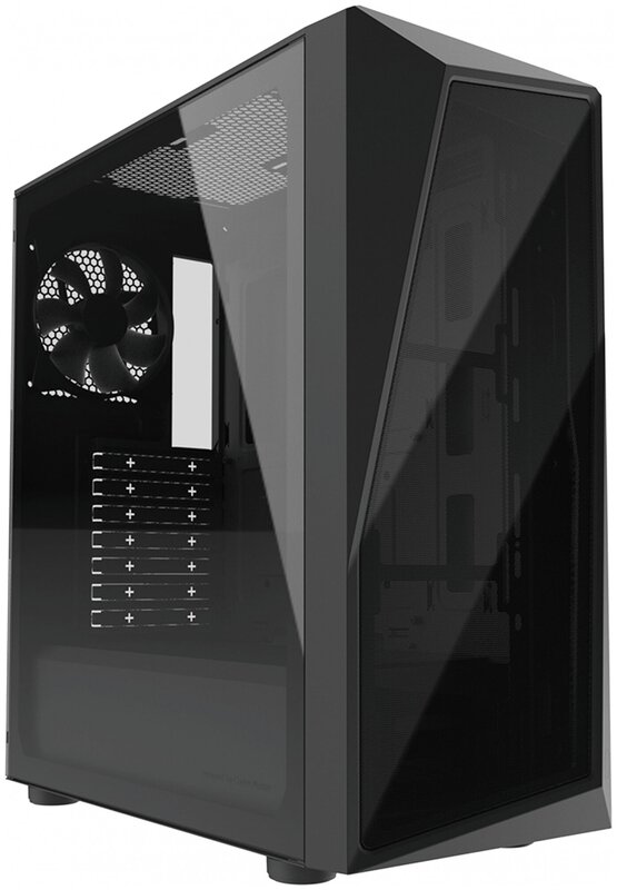 Корпус Cooler Master CMP 520 черный без БП ATX 3x120mm 4x140mm 1xUSB2.0 1xUSB3.1 audio bott PSU