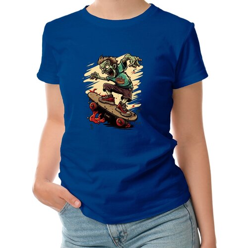 фото Футболка roly, размер l, синий