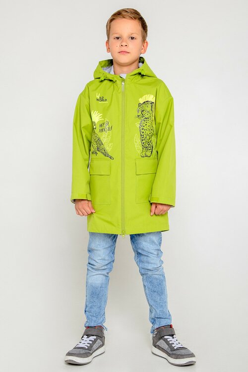 Куртка crockid, размер 116-122, зеленый