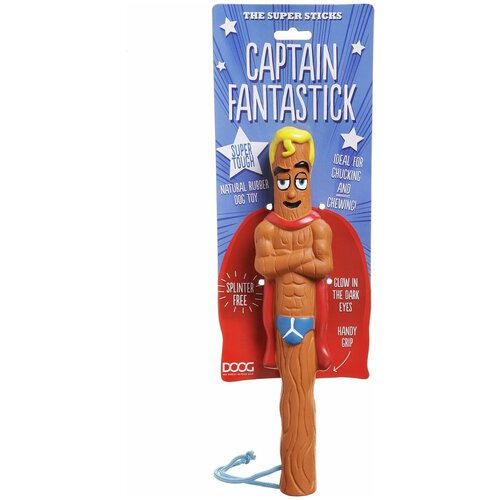 Игрушка для собак апортировочная DOOG Captain Fantastick, 28х3см (Австралия)