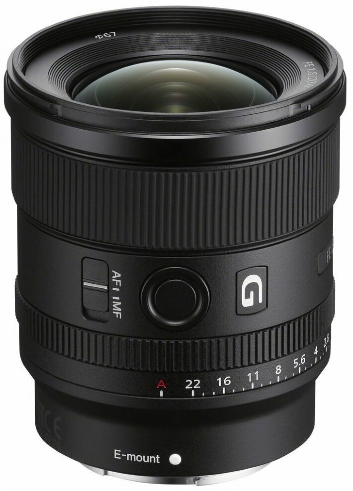 Sony FE 20mm f/1.8 G (SEL20F18G)