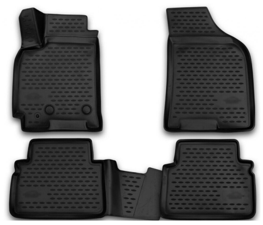 фото Коврики 3D в салон для CHERY Tiggo 7 Pro 2020 - (комплектация Elite, Luxury) , 4шт. (полиуретан)