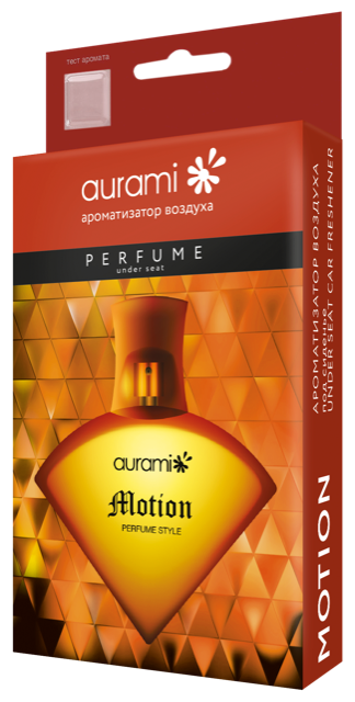 AURAMI Ароматизатор для автомобиля Perfume under seat Motion DP-07 45 г специальный