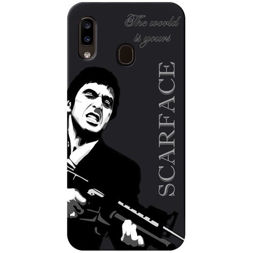 черный силиконовый чехол musthavecase для samsung galaxy a03 scarface tony montana лицо со шрамом для самсунг галакси а03 Черный силиконовый чехол MustHaveCase для Samsung Galaxy A30 Scarface Tony Montana Лицо со шрамом для Самсунг Галакси А30