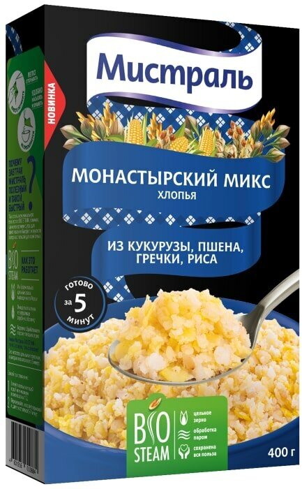 Хлопья Мистраль Монастырский микс 400г