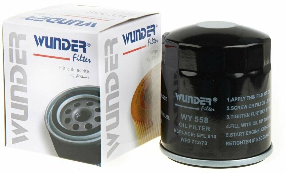 Масляный фильтр WY558 Wunder Filter