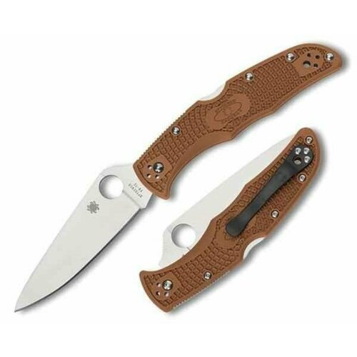 складной нож spyderco endura карманный походный Нож складной Spyderco Endura 4 Brown