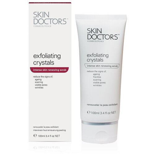 Skin Doctors скраб для лица Exfoliating Crystals интенсивный для обновления кожи, 100 мл