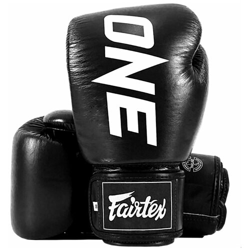 Боксерские перчатки Fairtex One ChampionShip черные 16 унций боксерские перчатки fairtex one championship синие 10 унций