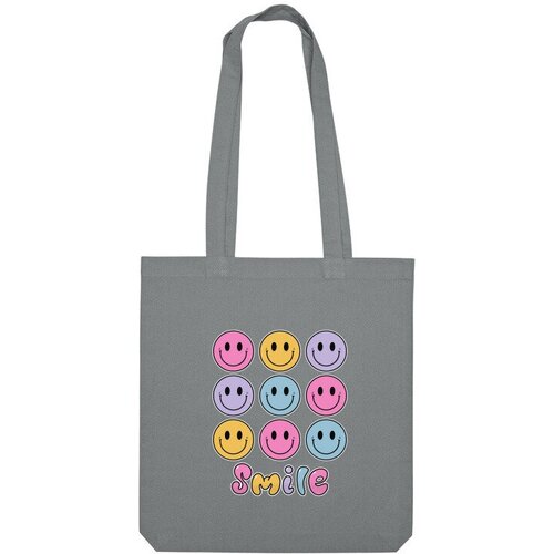 фото Сумка шоппер us basic, серый