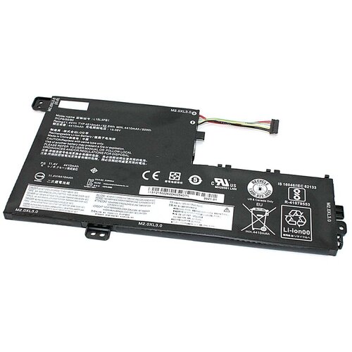 Аккумуляторная батарея для ноутбука Lenovo IdeaPad 320S-14IKB (L15L3PB1) 11.4V 4510mAh аккумулятор для lenovo 320s 15ikb org 11 4v 4610mah p n l15m3pb0 l15l3pb0