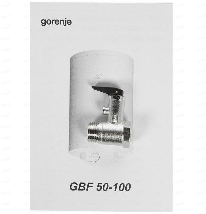 Водонагреватель Gorenje GBF100B6 1.4кВт 96.2л электрический настенный - фотография № 12