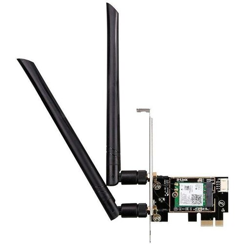 Wi-Fi-адаптер D-Link PCI Express двухдиапазонный беспроводной wi fi адаптер fenvi derapid ac1200 bluetooth 4 0 pci e wi fi адаптер 2 4 ггц 5 ггц