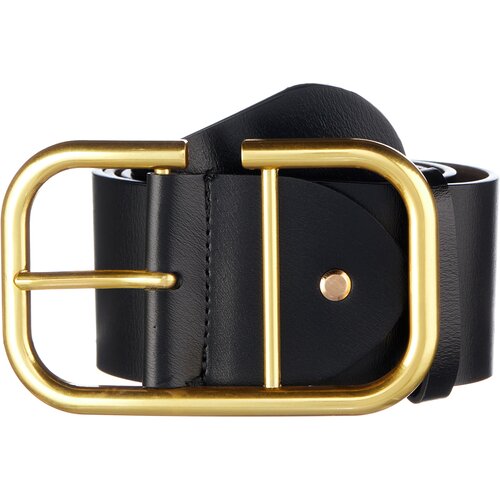 фото Ремень бг, натуральная кожа, металл, для женщин, длина 111.5 см., черный