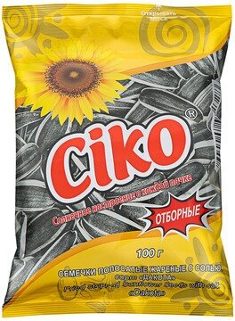 100Г семечки CIKO полос ЖАР С