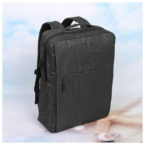 Рюкзак многофункциональный BAST FRANKO , с отделением для ноутбука с USB зарядкой, цвет чёрный, 29*10*41см