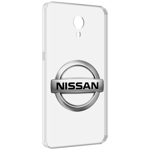 Чехол MyPads nissan-ниссан-3 мужской для Meizu M3 Note задняя-панель-накладка-бампер