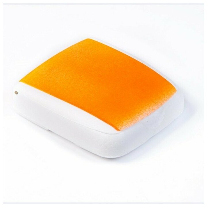 фото Мотыльница Salmo 2-х секц. 8х8х2,5см оранж флюор