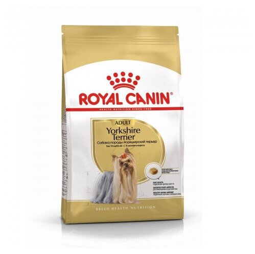 Корм для собак Royal Canin Yorkshire Terrier 8+ (Йоркширский Терьер) сухой для стареющих собак породы Йоркширский Терьер от 8 лет, 1,5кг - фотография № 2