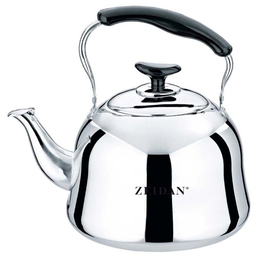 Чайник для плиты Zeidan z-4152 объем 4,3л нержавеющая сталь