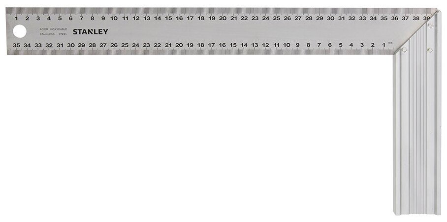 Угольник столярный 200х400мм Stanley (1-45-687) - фотография № 3