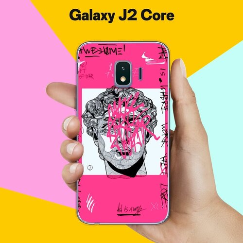 Силиконовый чехол на Samsung Galaxy J2 Core Набор 13 / для Самсунг Галакси Джей 2 Кор матовый чехол musical unicorn для samsung galaxy j2 core самсунг джей 2 кор с 3d эффектом розовый
