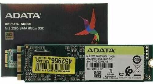 SSD диск Adata SU650 120 Гб