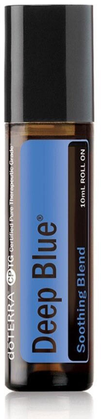 DoTERRA Успокаивающая смесь эфирных масел для массажа Дип Блю ролл, Deep Blue Roll, 10 мл. Оригинальный состав без базового масла.