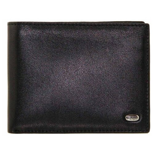 фото Кошелек кожаный мужской черный petek к 1748j