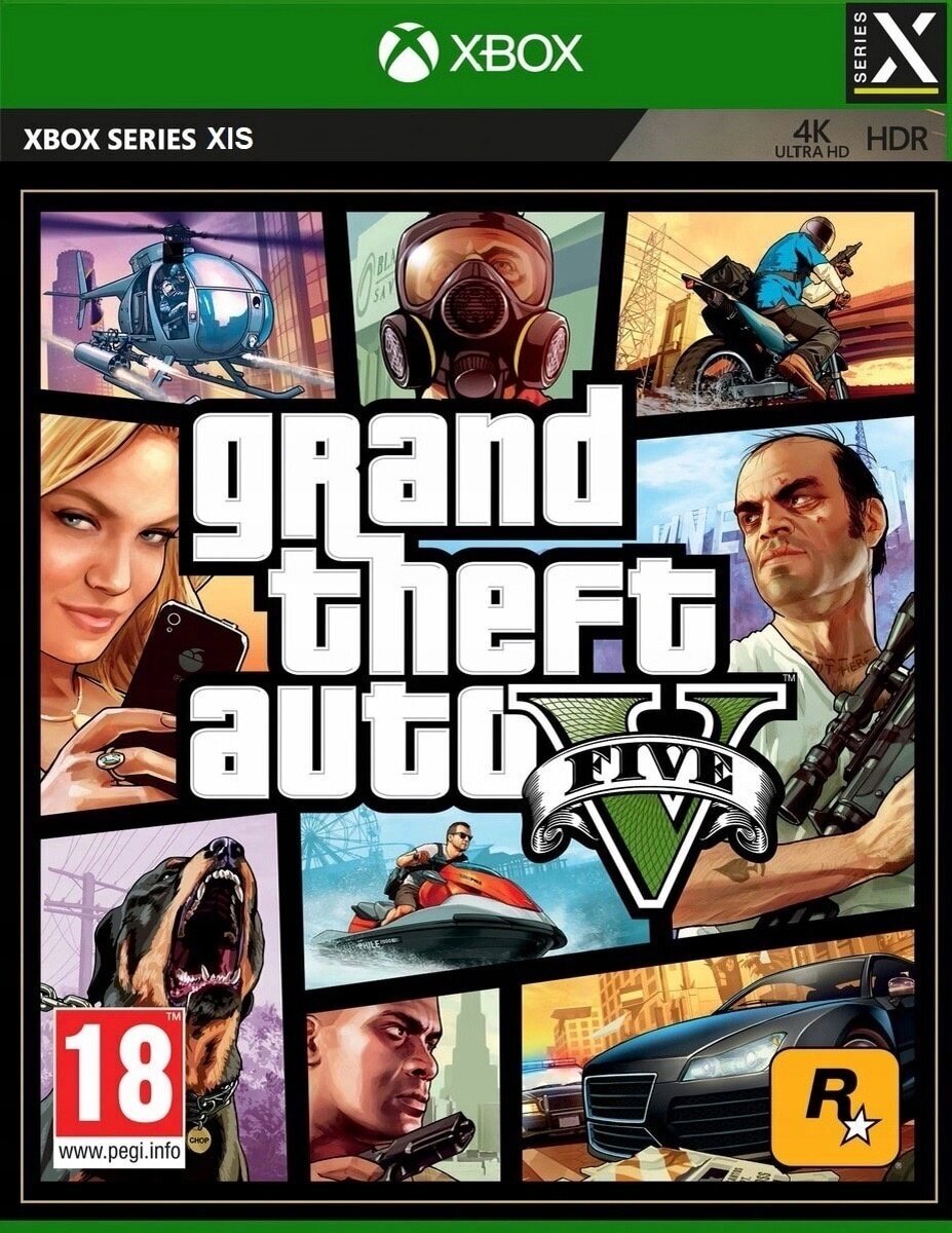Grand Theft Auto V 2022 Xbox Series X|S (Ключ)
