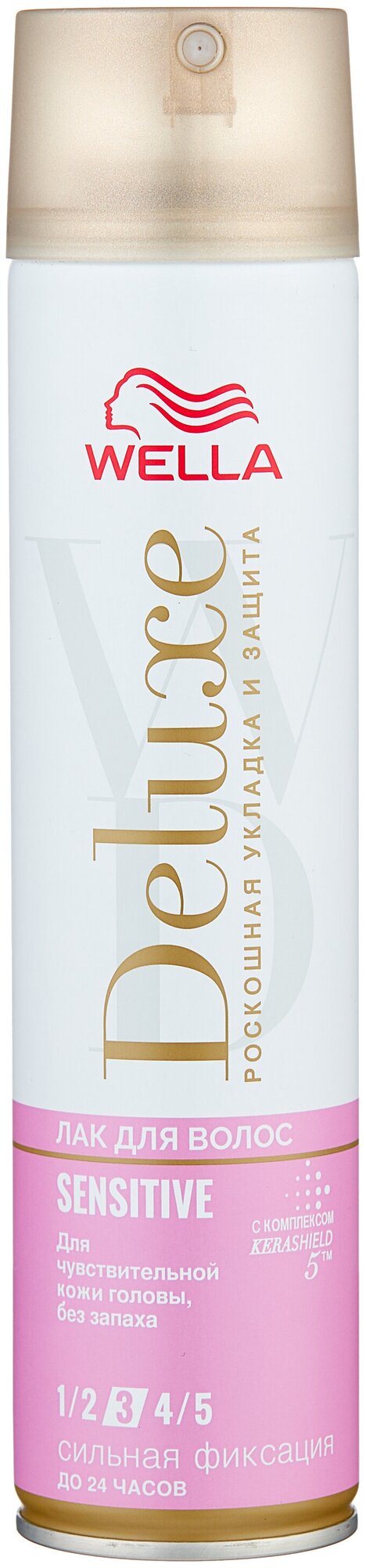 фото Wella Лак для волос Deluxe Sensitive, сильная фиксация