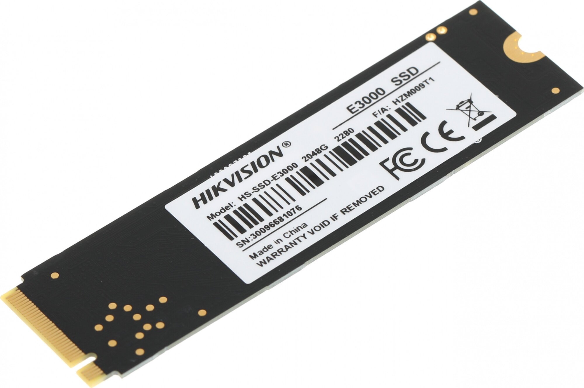 Накопитель SSD M.2 2280 HIKVISION E3000 2TB PCIe 3.0 x4 NVMe 3D NAND TLC 3476/3137MB/s - фото №8