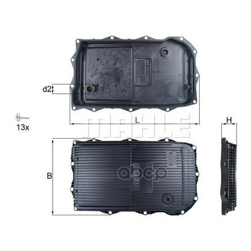 Фильтр Акпп Mahle/Knecht арт. HX184KIT