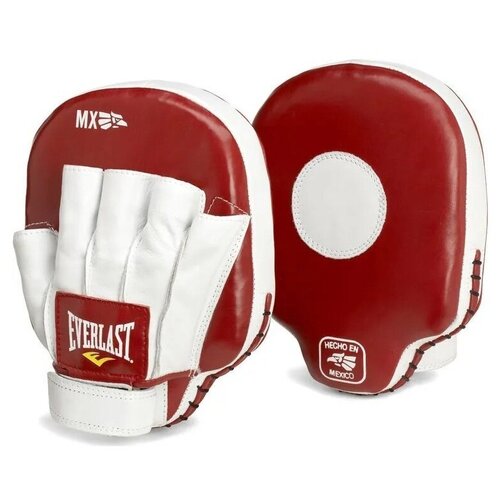 Лапы Everlast MX Mitts красные лапы everlast vinyl mantis