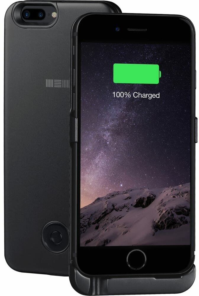 Interstep Чехол-аккумулятор для iPhone 8Plus/7Plus/6Plus+8п каб 5000мАч матчр, B210, 51732