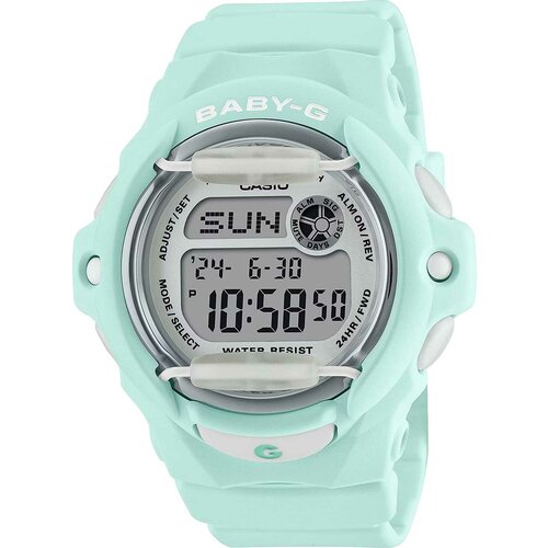 игрушка антистресс 141 169u Наручные часы CASIO Baby-G BG-169U-3, голубой, серый