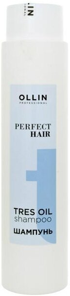 Ollin Perfect Hair Tres Oil - Оллин Перфект Хэйр Трес Оил Шампунь питательный, 400 мл -
