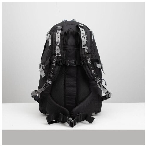 фото Рюкзак туристический taif 50 л, отдел на молнии, 3 наружных кармана, черный