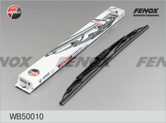 Щетка стеклоочистителя каркасная WB50010 FENOX Fenox Max Vision 500 20 мм 500 20 мм 1 шт
