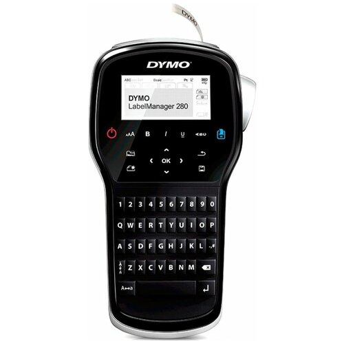 Принтер этикеток DYMO Label Manager 280, ленточный, картридж D1, ширина ленты 6-12 мм, S0968920 Принтер этикеток DYMO Label Manager 280, ленточный, картридж D1, ширина ленты 6-12 мм, S0968920