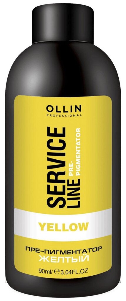 фото OLLIN Professional Service Line Флюид-препигментатор желтый