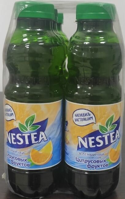 Чай Nestea зеленый Цитрусовые фрукты 0.5 л. ПЭТ упаковка 6 штук - фотография № 5