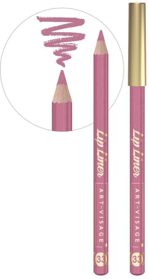 ART-VISAGE карандаш для губ Lip Liner, 33 розовый жемчуг