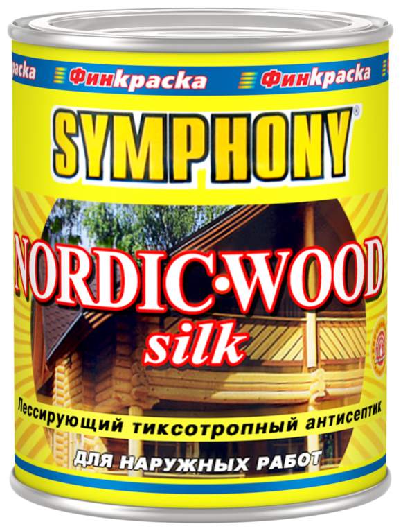 Биоцидная пропитка Symphony Антисептик Nordic Wood Silk