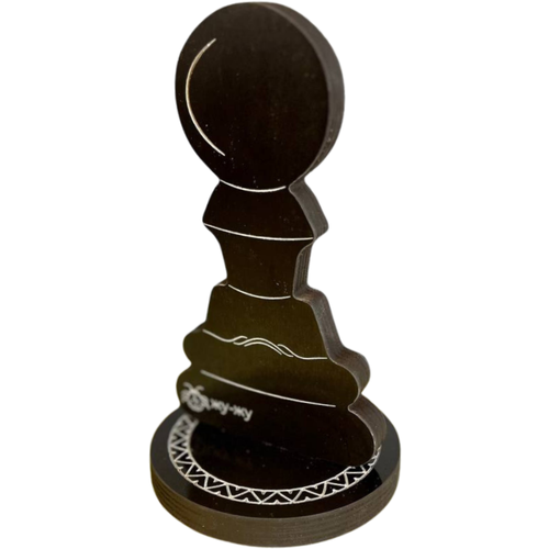 Шахматная фигура гигантская про: пешка, 68 см (черный)