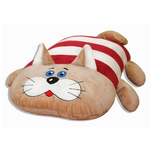 Подушка-игрушка Полосатый кот плюшкин 53 х 41 см / Grand style